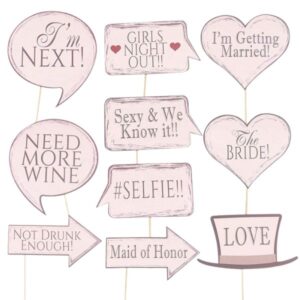 Vintage Wedding Selfie Props