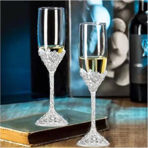 Glamorous Wedding Glasses Set